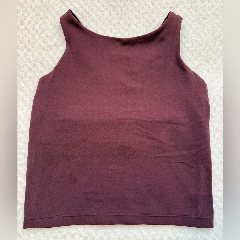 Athleta Wine Colored Bra Tank Top